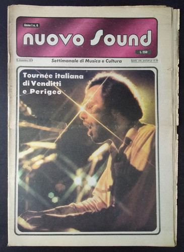 Nuovo sound 1974 venditti - sound, 6/1974