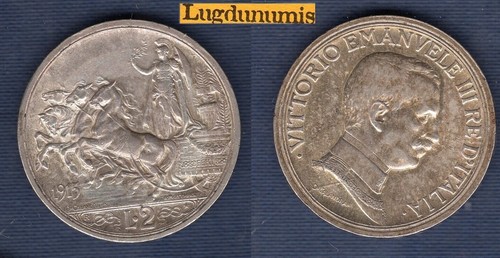Italie lire 1915 ttb - italie, 2