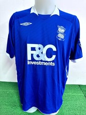 MAGLIA BIRMINGHAM CITY NO MATCH WORN SHIRT JERSEY CAMISETA VINTAGE 2008/2009