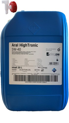 Olio motore aral high - aral, tronic