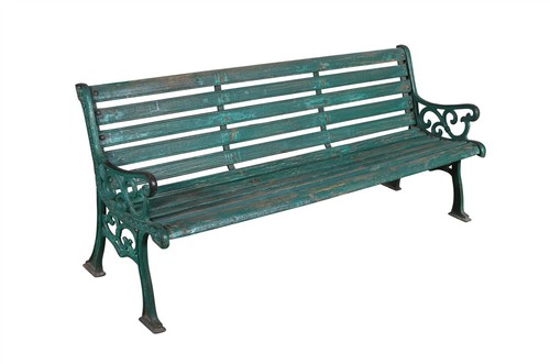 Antica panca giardino - panca,