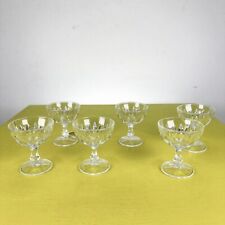 bicchieri coppe da liquore in vetro, 6 pezzi