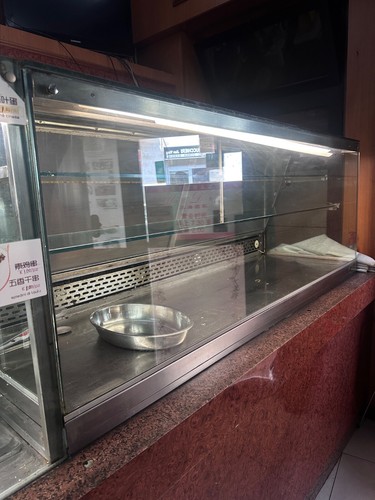 Banco frigo con - con, vetro