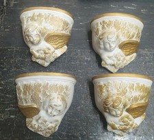 porta piante da interno in porcellana 4 pezzi come da foto sono come nuovi..