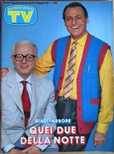 SORRISI 24 1985 Enzo Biagi Renzo Arbore Pooh Toshiro Mifune Richard Chamberlain