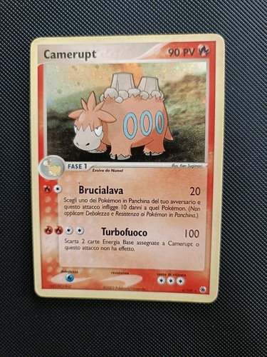 Camerupt 109 ex rubino - ex, e