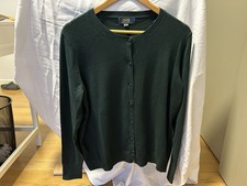 Cardigan viscosa verde XL OVS