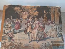 Arazzo di scena di corte