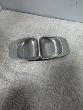 Vassoio Acciaio Inox Vintage 2