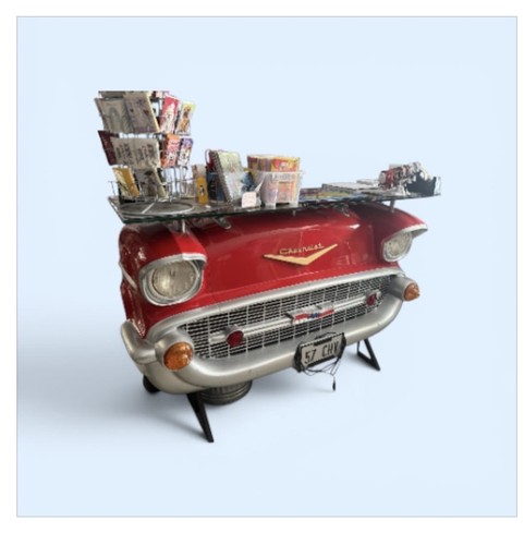 Bancone chevrolet per arredo - bancone,