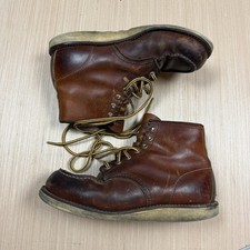 Stivali mocassini vintage Red Wing Irish Setter 875 10 D pelle patinata invecchiati