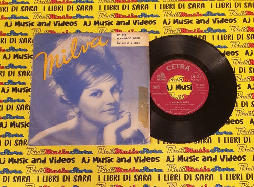 7 milva flamenco rock - 45, 7"milva