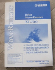YAMAHA WAVERUNNER 2002 XL 700 F0M-F8199-83 MANUALE DEL PROPRIETARIO MANUAL