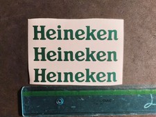 Set Adesivi In Vinile Verde Lucido Logo Heineken Birra Come Visto E Piaciuto 