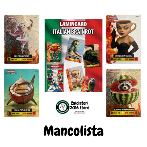 Lamincard italian brainrot - italian,