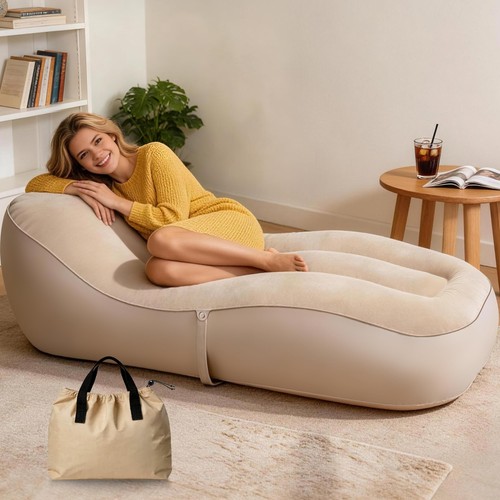Inflatable couch for - inflatable, camping