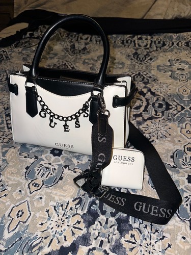 Borsa donna guess bianca - donna,