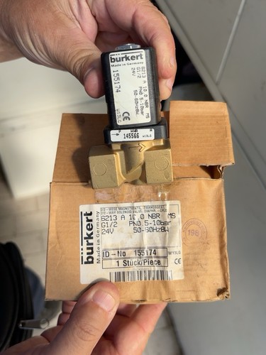 Burkert 6213 elettrovalvola