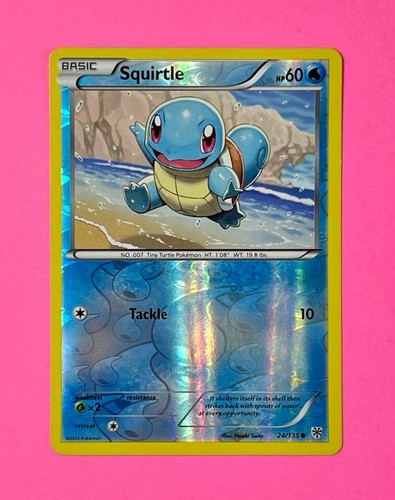 Squirtle 135 plasma storm - squirtle, 24/135