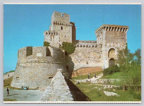 Cartolina epoca assisi - cartolina,