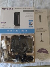 Netgear Wireless N300 Adsl2+ Modem Router Dgn2000 Nuovo!