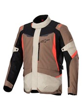 Alpinestars ST-1 Impermeabile Giacca Motociclista (Braun / Nero / Fluorot)