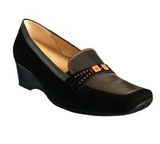 Loren 60204.W - Scarpa Decollete con zeppa - Nero (paio)