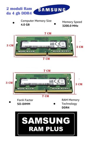Samsung ram sodimm 4 gb - x,