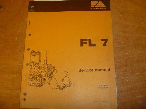 Fiat allis fl7 cingolato - fl7,