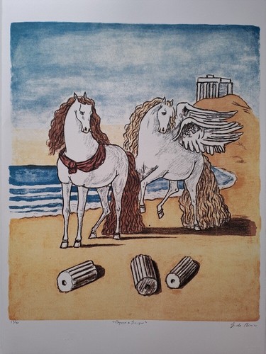 Firmato giorgio chirico - de,