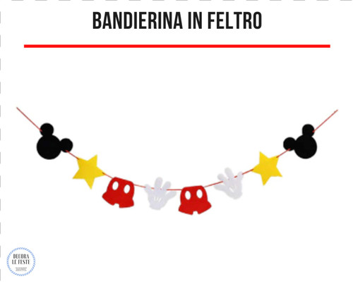 Decorazione topolino in - 1,