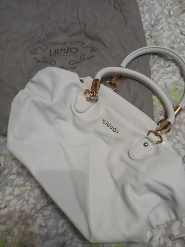 Liu white and gold - white, bag
