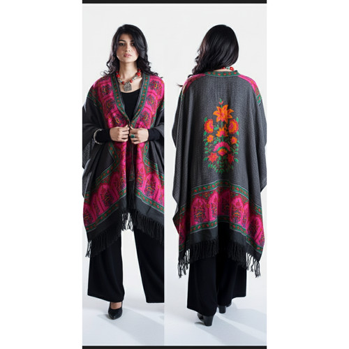 Scialle kimono 100 lana - 100%,