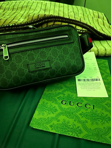 Borsa gucci nera monogramma - gg,