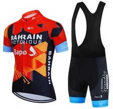 Tuta da Ciclismo BAHRAIN Completo Estivo Set Da Ciclista Bici MTB DIVISA S-4XL