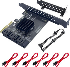 Scheda Pcie SATA a 6 Porte 4X