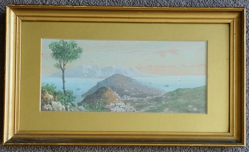 Quadro guazzo firmato - guazzo,