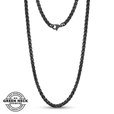 Collana Uomo Acciaio Inox Nero