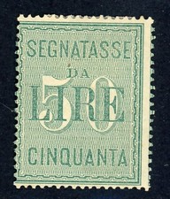 Regno - 1884 - Segnatasse - 50