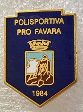 Distintivo calcio ⚽ PRO FAVARA spilla AGRIGENTO pin SICILIA no piedino SMALTO