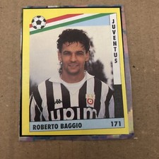 Baggio (Juventus) Grande Calcio '91 n. 171 Vallardi (no Panini) Ottima REC
