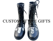 Stivali in pelle da wrestling