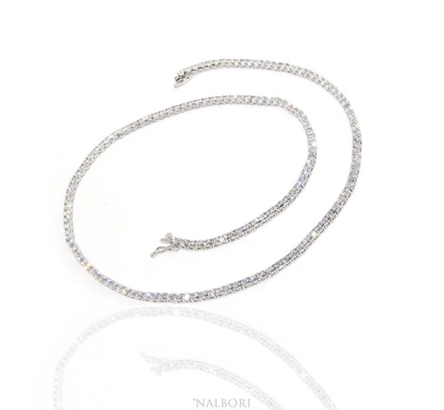 Collana tennis argento 925 - argento,