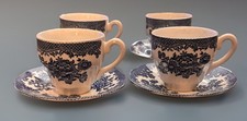 Tazze e Piattini Demitasse Blu