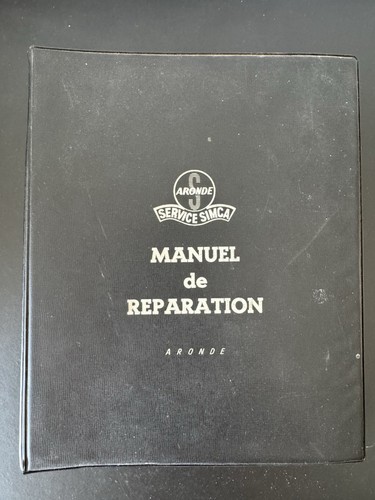 Ancien manuel reparation - de,