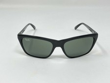 Occhiali da sole vintage B&L Ray Ban France montatura nera gatti sci Bausch & Lomb