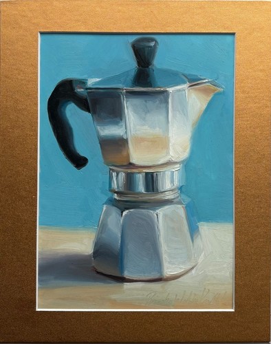Moka caffettiera natura morta