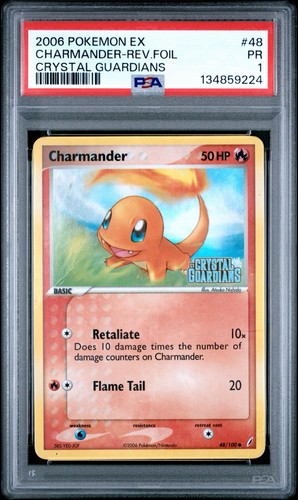 Psa charmander reverse holo - charmander,