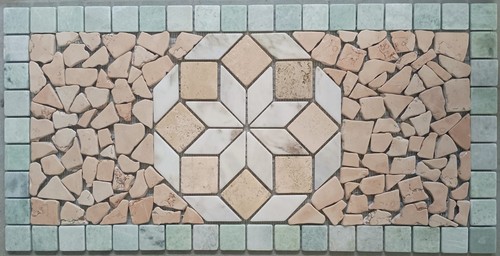 Rosone mosaico marmo pavimenti - rosone,
