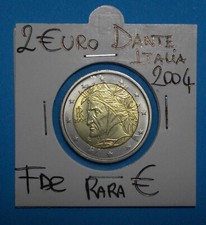 2€ ITALIA DANTE FDC FIOR DI CONIO FIOR DI CONIO DE ROTOLI  